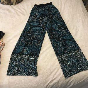 Boho/ Paisley pattered pants